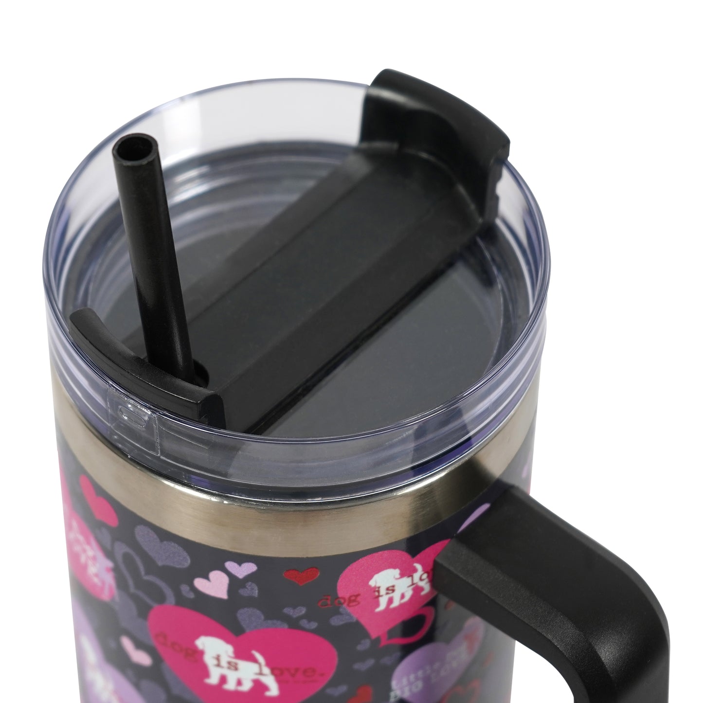 Little Dog, Big Love 40oz Vacuum Mug