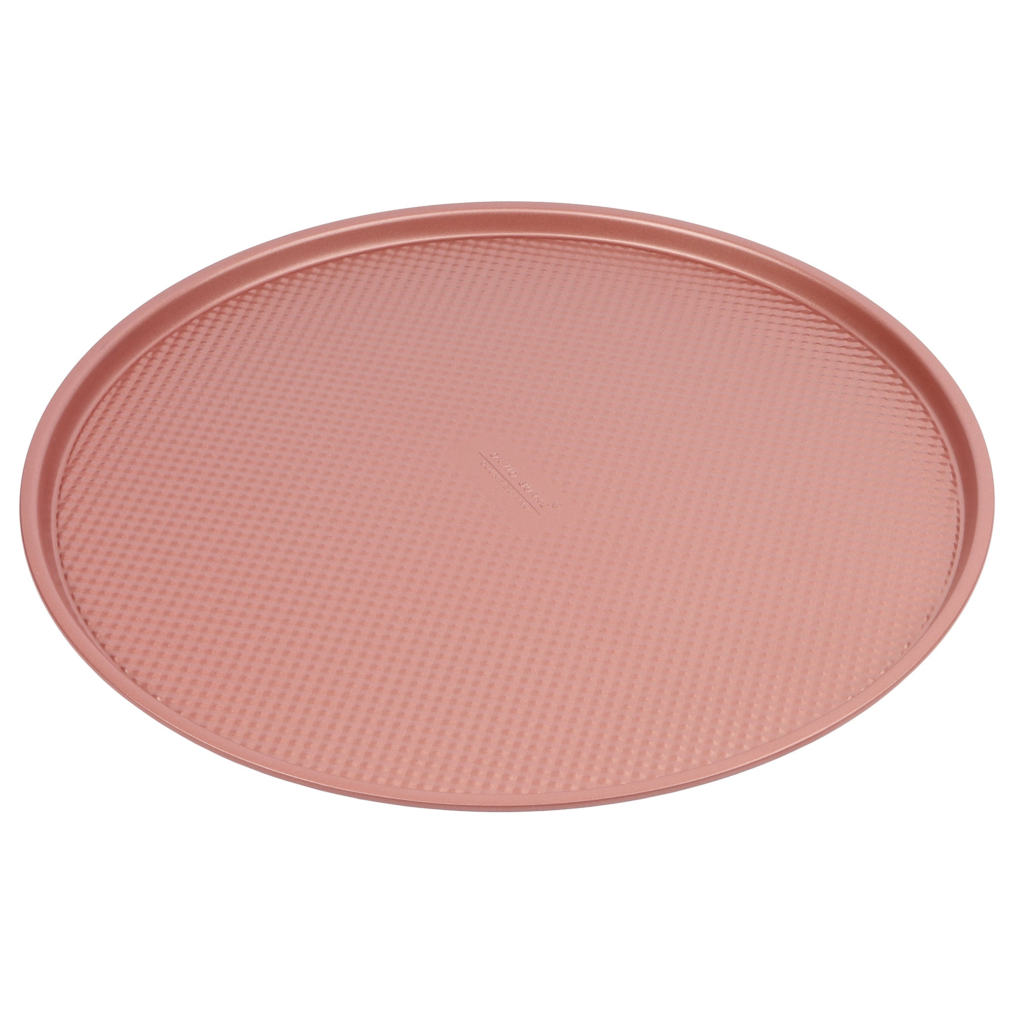 David Burke 14 inch Pizza Pan - Rose Gold