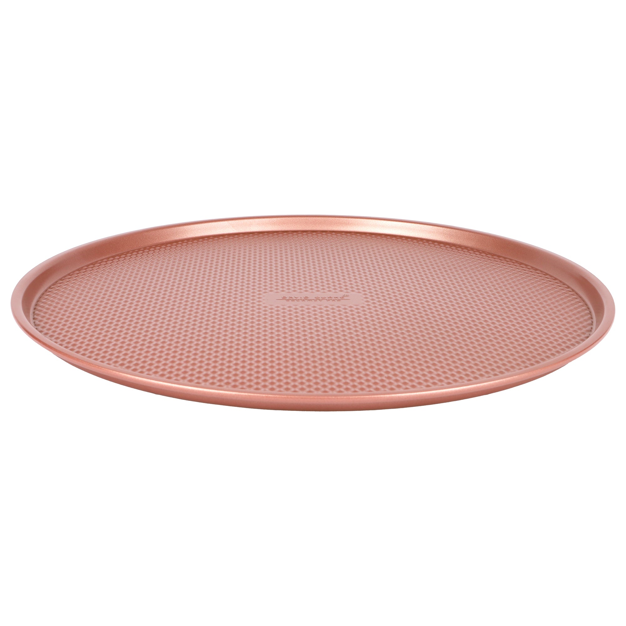 David Burke 14 inch Pizza Pan - Rose Gold