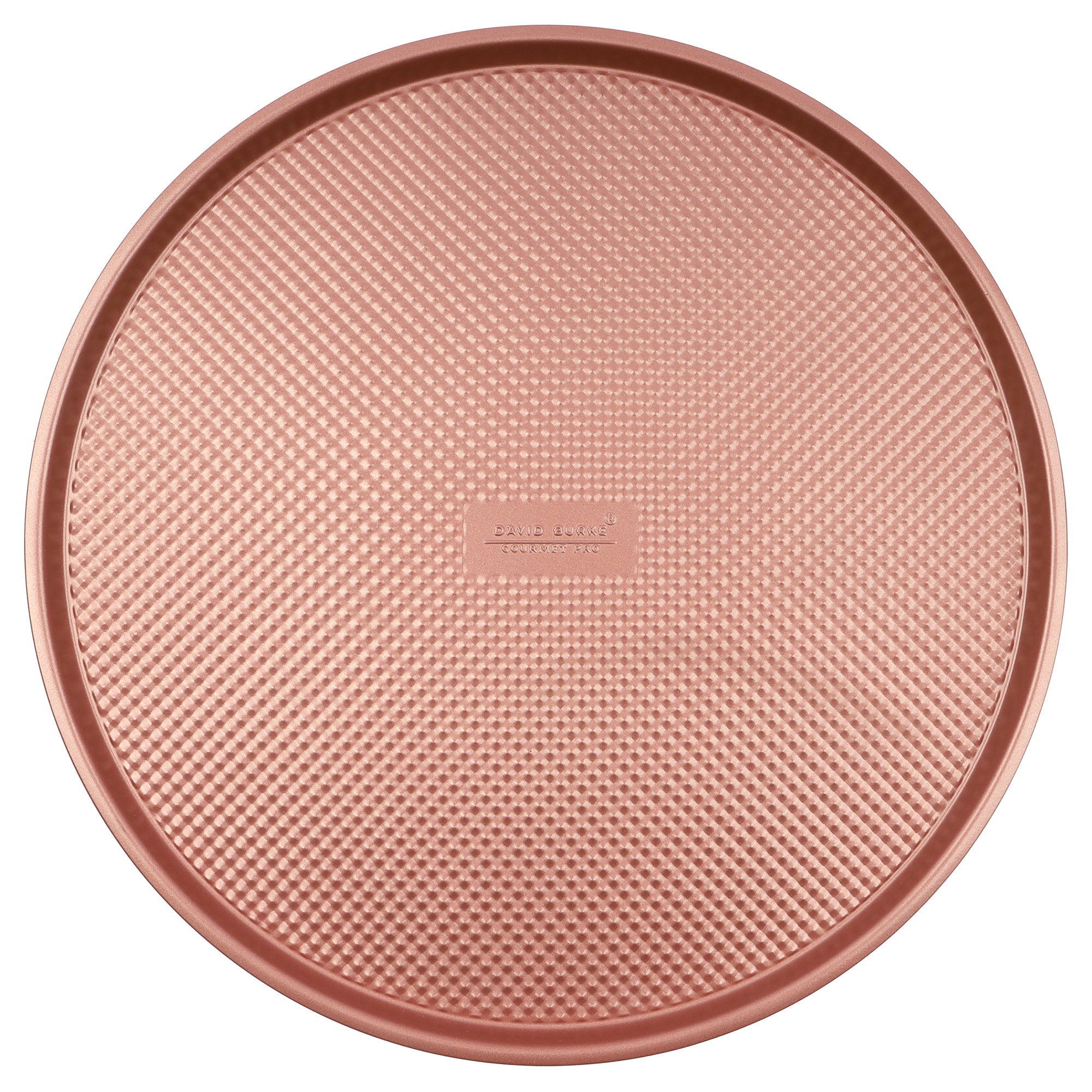 David Burke 14 inch Pizza Pan - Rose Gold