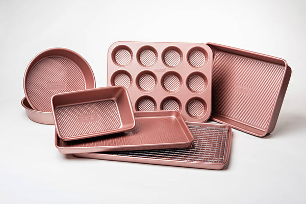 David Burke Sheet Pan and Cooling Rack Set in Rose Gold – Chef's Kiss At  Home