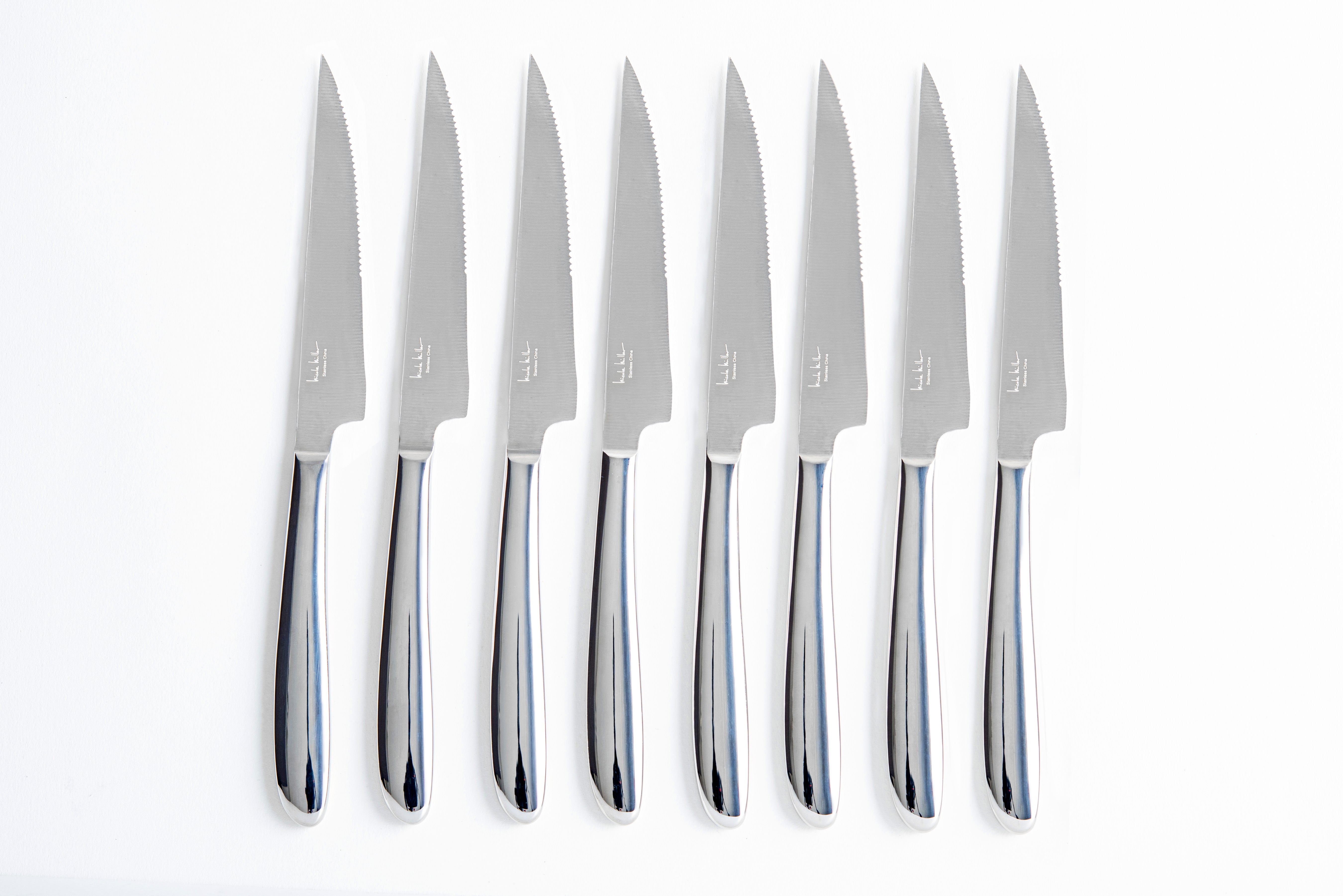 Nicole Miller 8 Piece Steak Knives