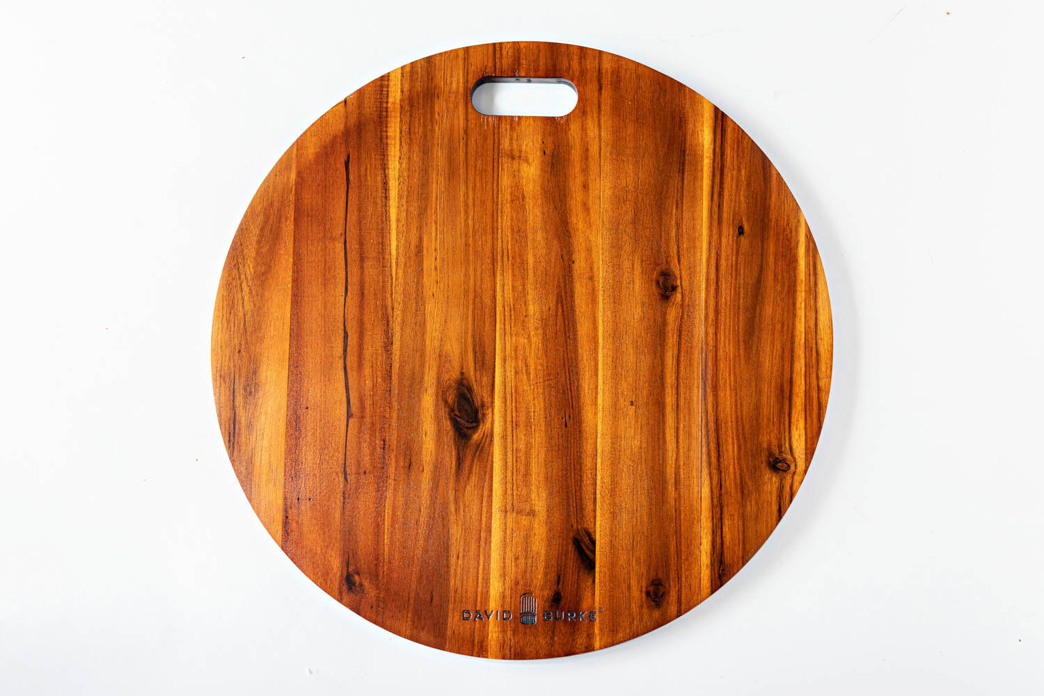David Burke Acacia Extra Large Round Cutting Board