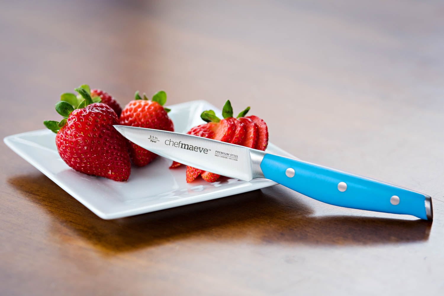 Chef Maeve 7 Piece Knife Set - Blue