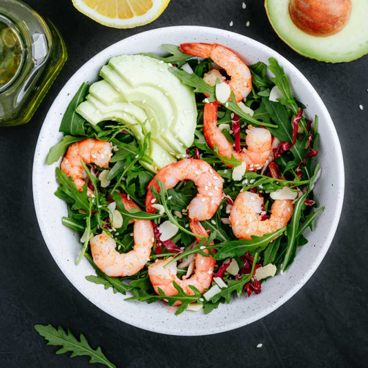 Fennel, Shrimp and Avocado Salad