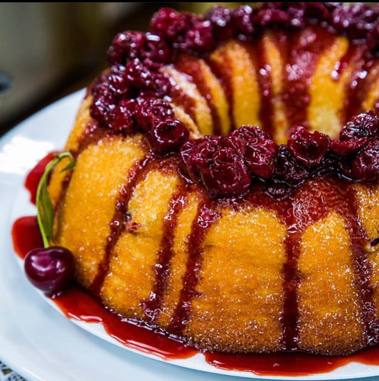 Sour Cherry Cake