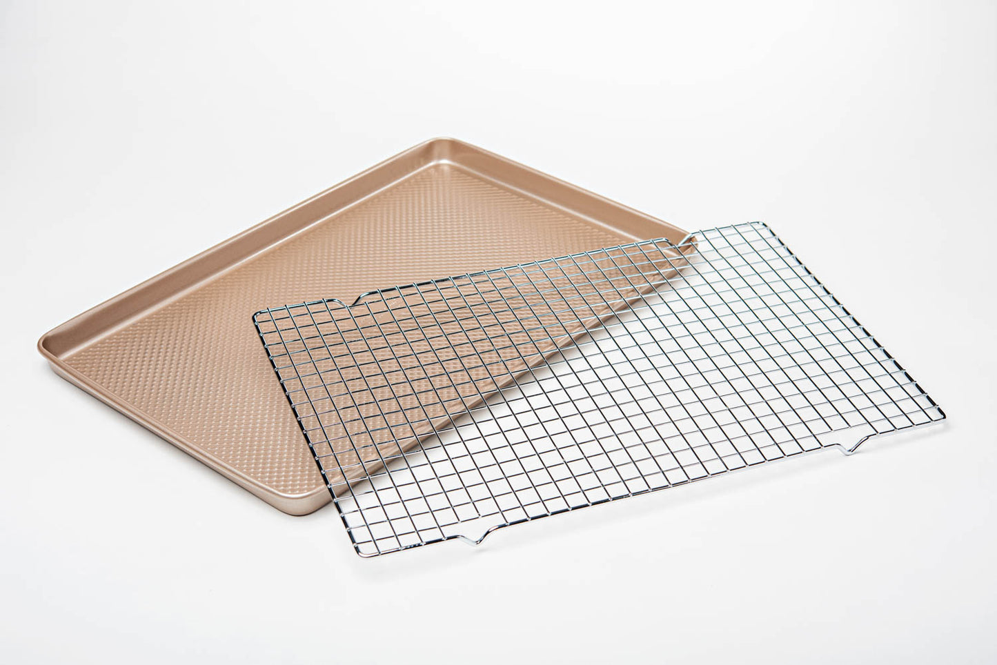 David Burke Large Cookie Sheet and Cooling Rack - Bronze