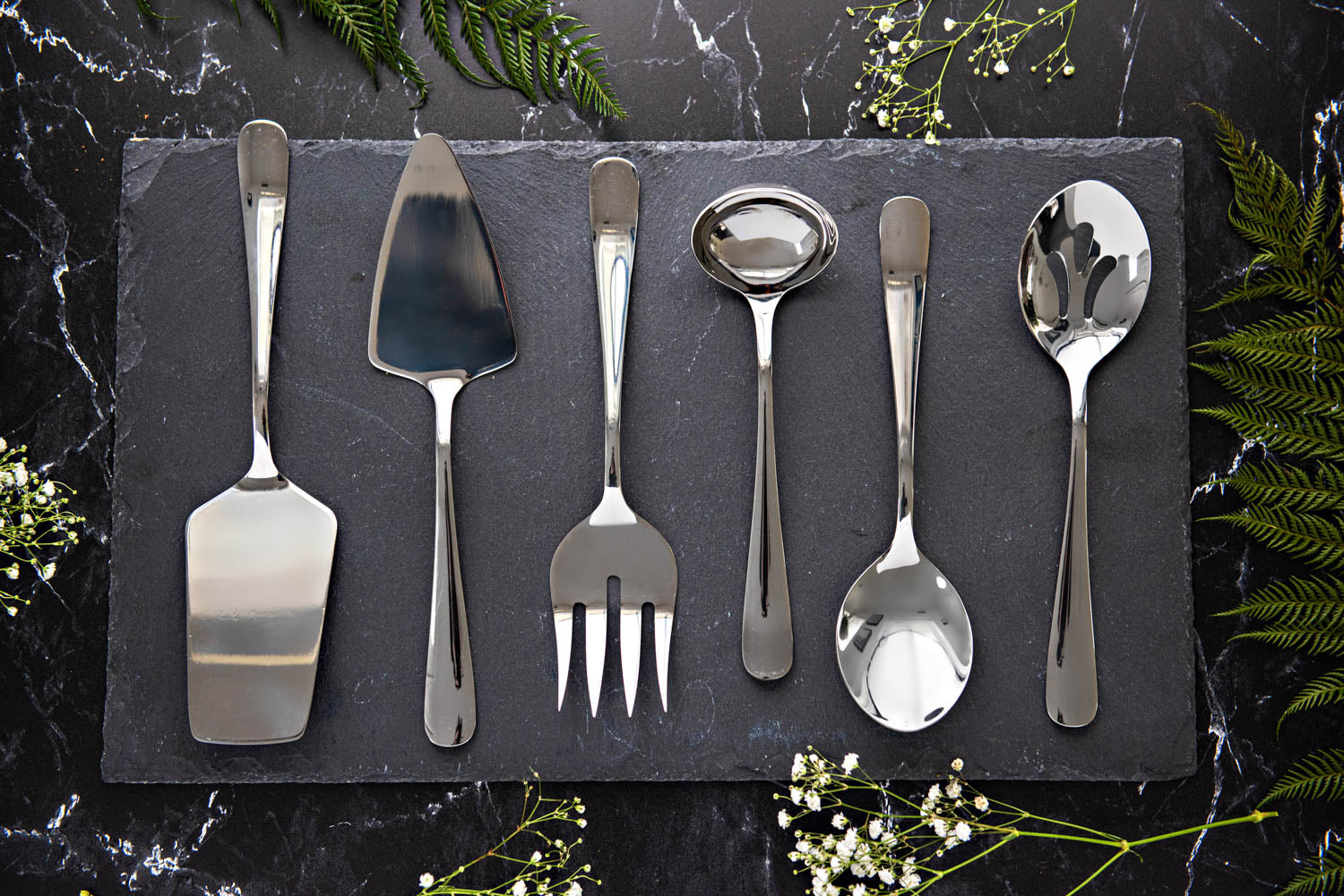 HOLIDAY GIFT BUNDLE! 20 Piece Flatware & 6 Piece Hostess Sets