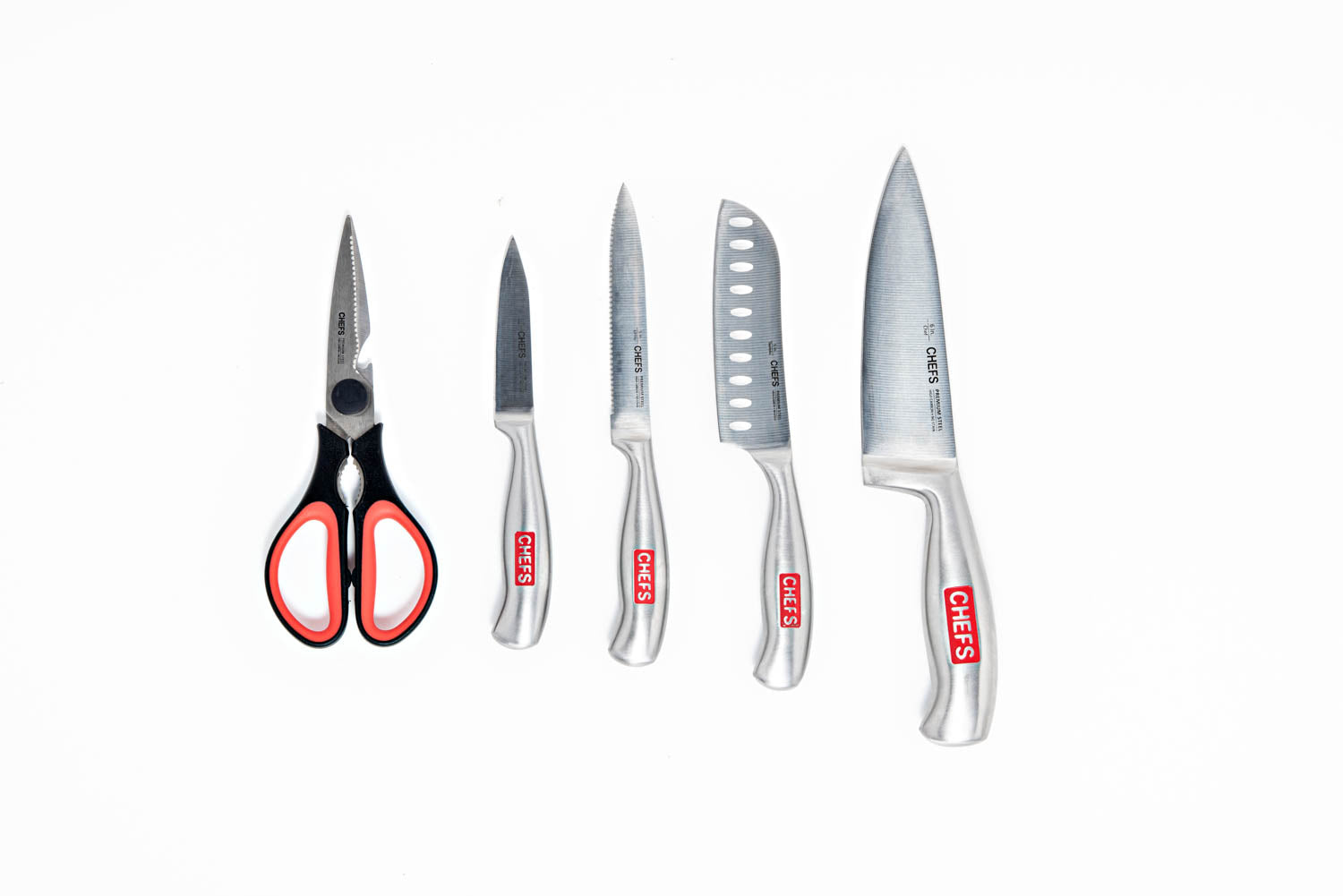 CHEFS 6 Piece Prep Set - Stainless