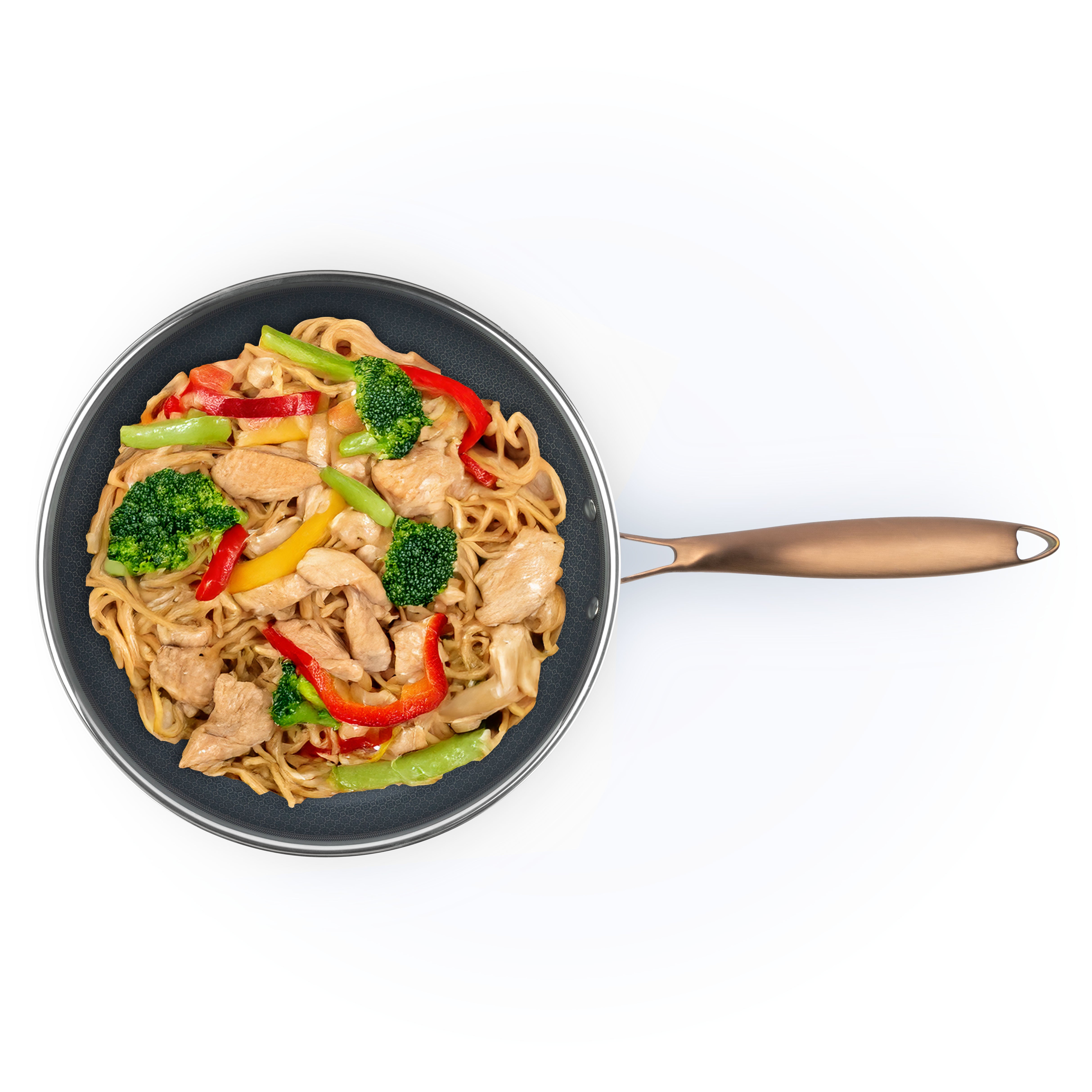 GeoGlad Ceramic 12in Nonstick Ceramic Fry Pan - Copper