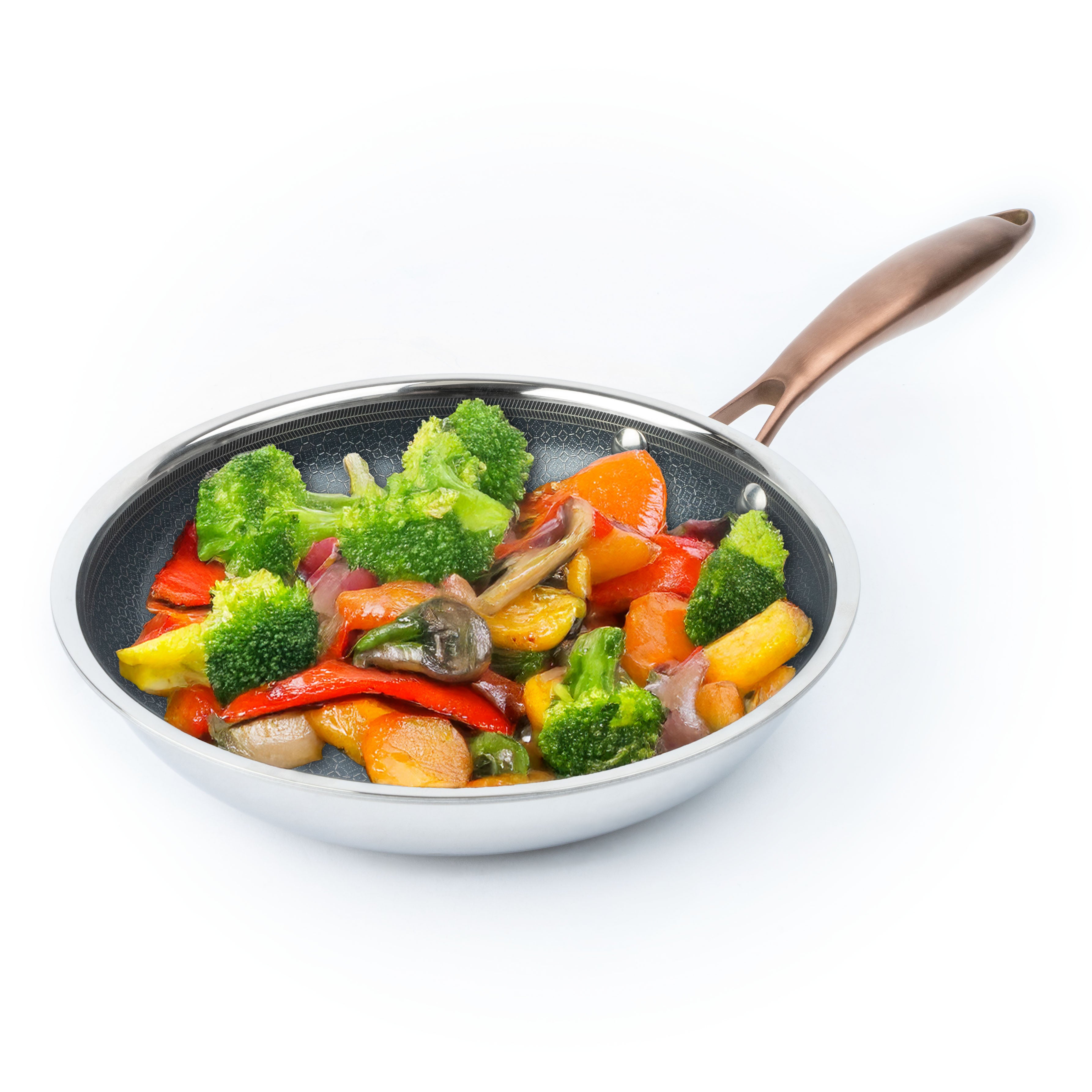 GeoGlad Ceramic 8in Nonstick Ceramic Fry Pan - Copper