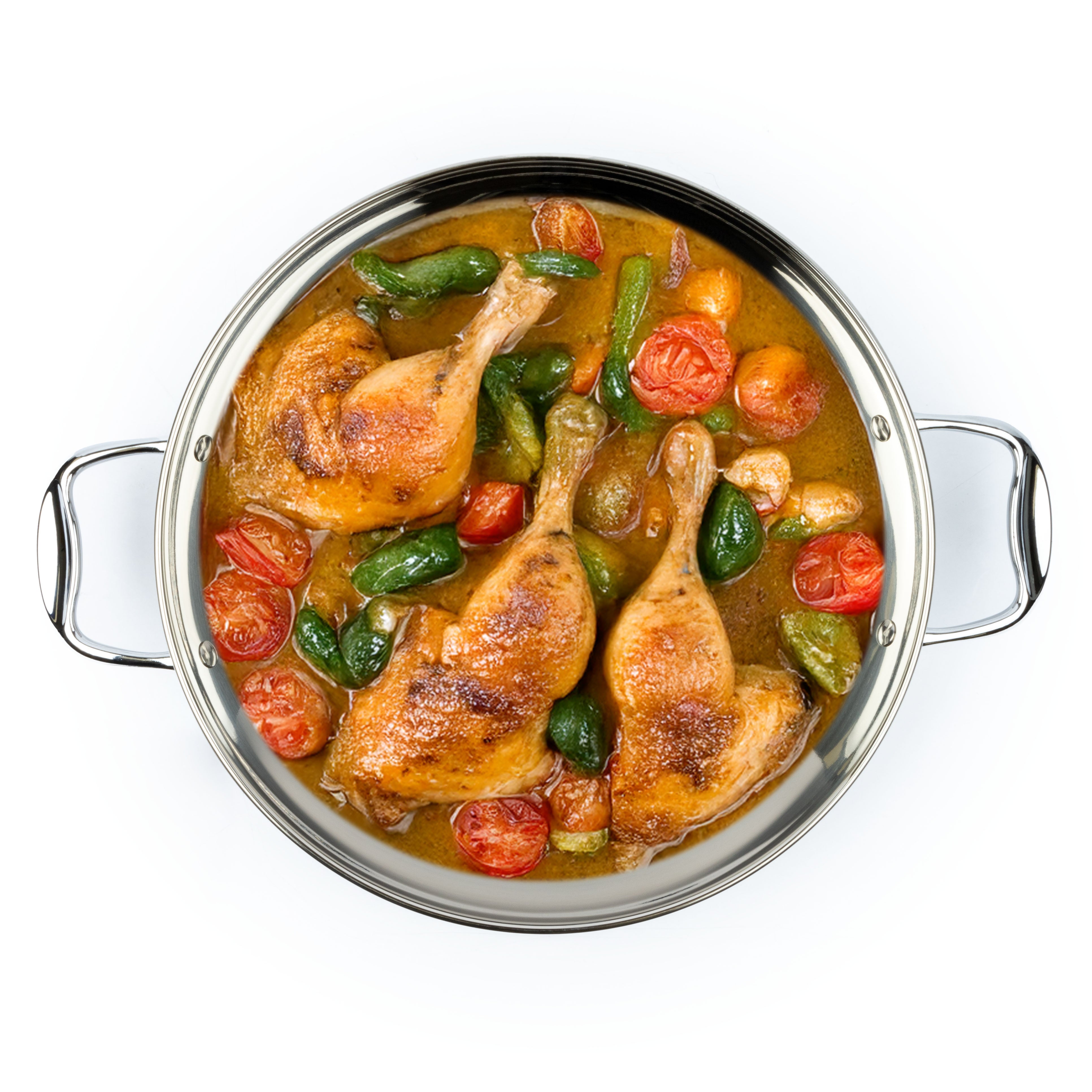 David Burke Splendor 12.5 inch Everyday Pan with Lid