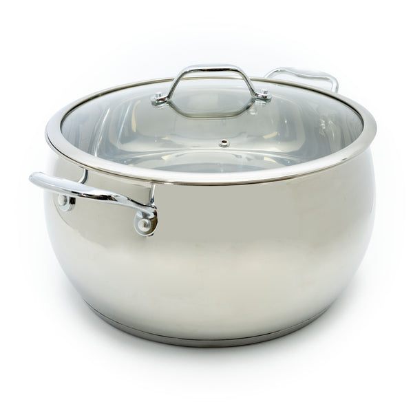David Burke Splendor 13.5 inch Stock Pot with Lid