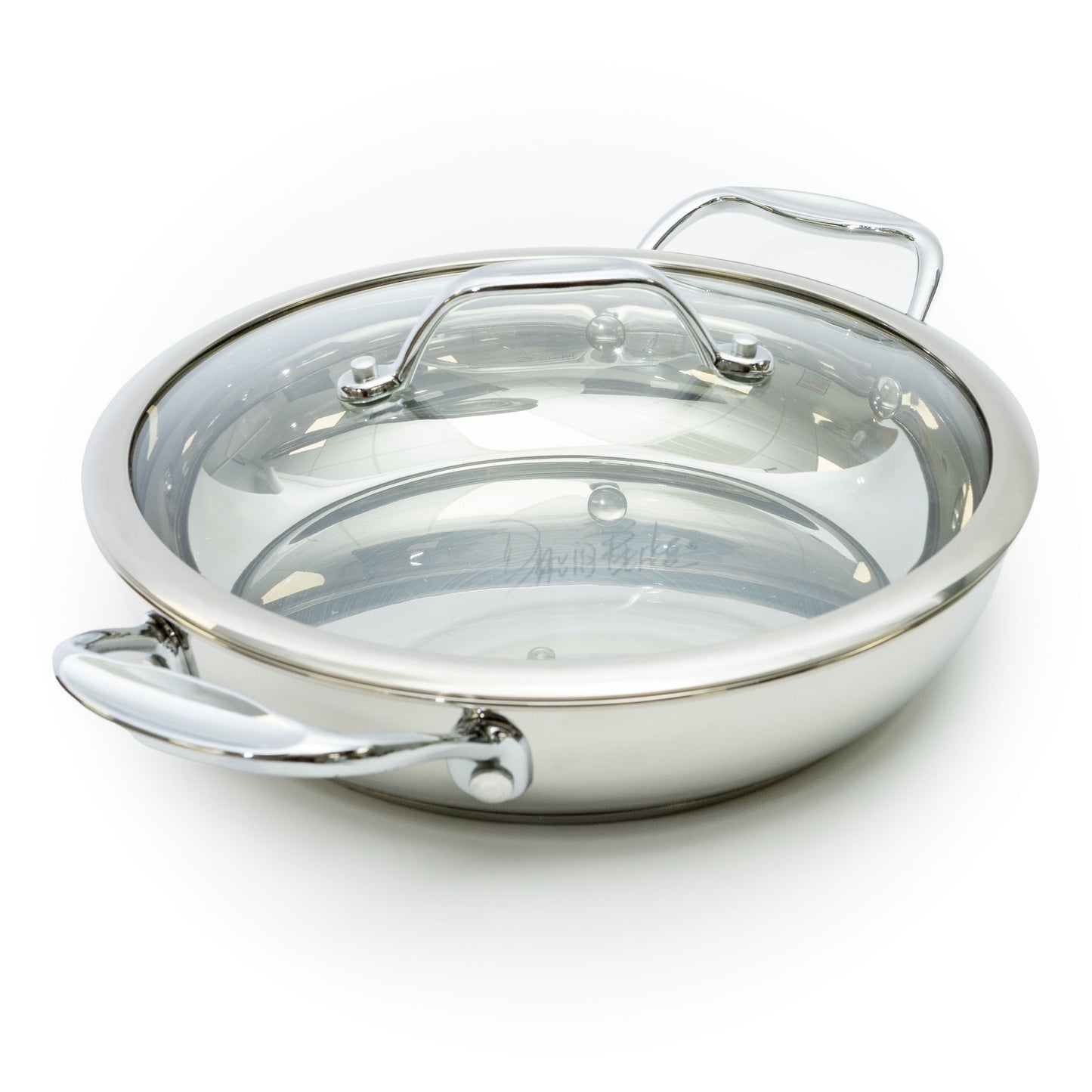 David Burke Splendor 9.5 inch Everyday Pan with Lid