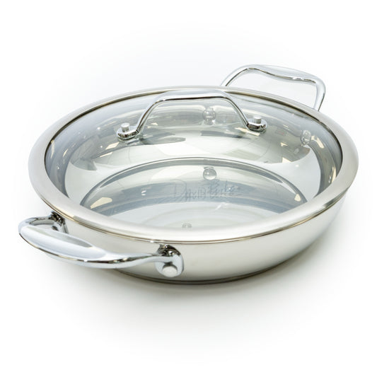 David Burke Splendor 9.5 inch Everyday Pan with Lid