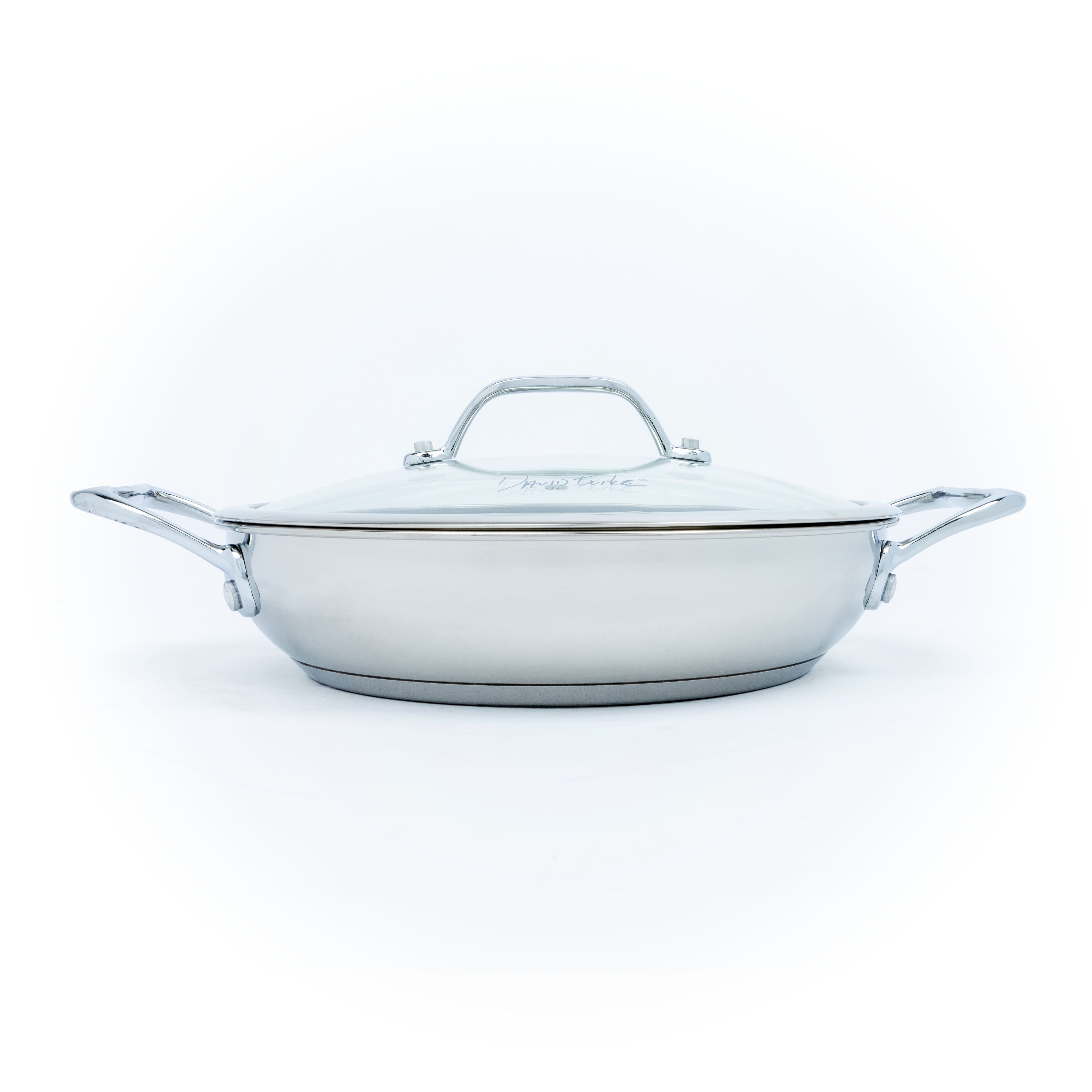 David Burke Splendor 9.5 inch Everyday Pan with Lid