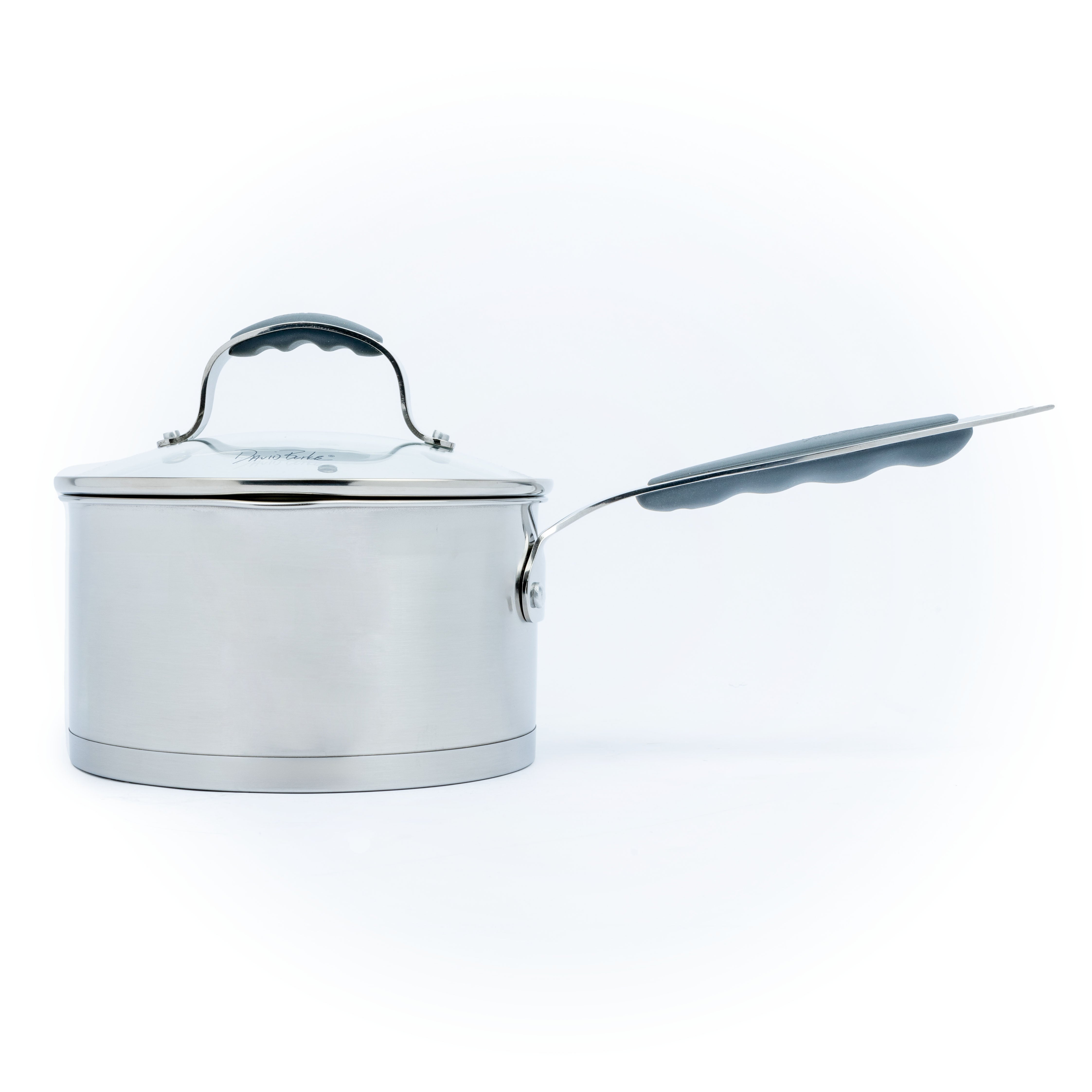 David Burke Stature 3.5 qt. Sauce Pan with Strain Lid