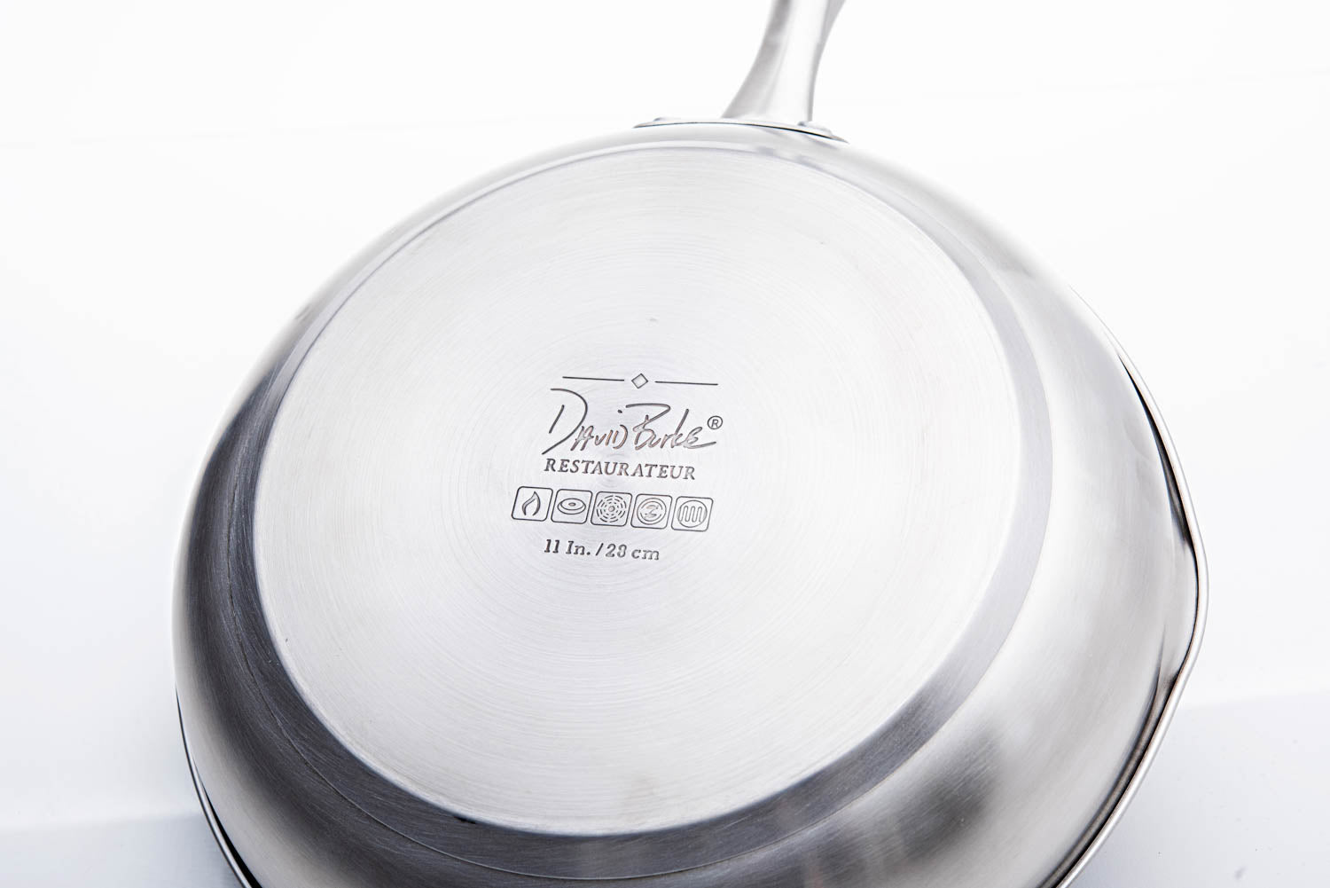 David Burke Regency 11 inch Nonstick (Gray Ceramic) Fry Pan w/ Pour Spouts