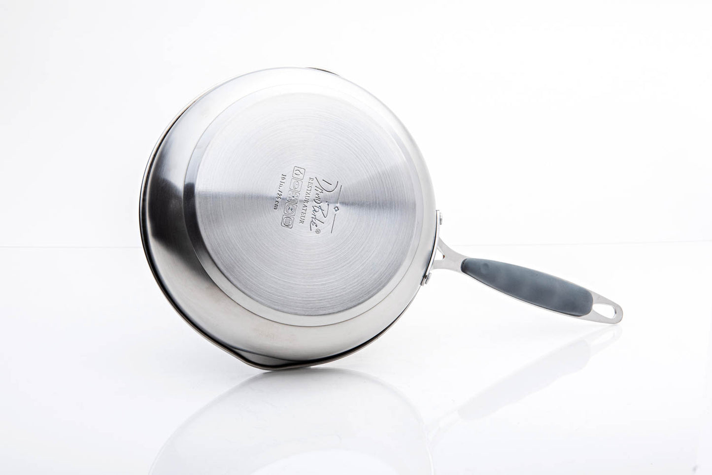 David Burke Stature 10 inch Fry Pan with Pour Spouts