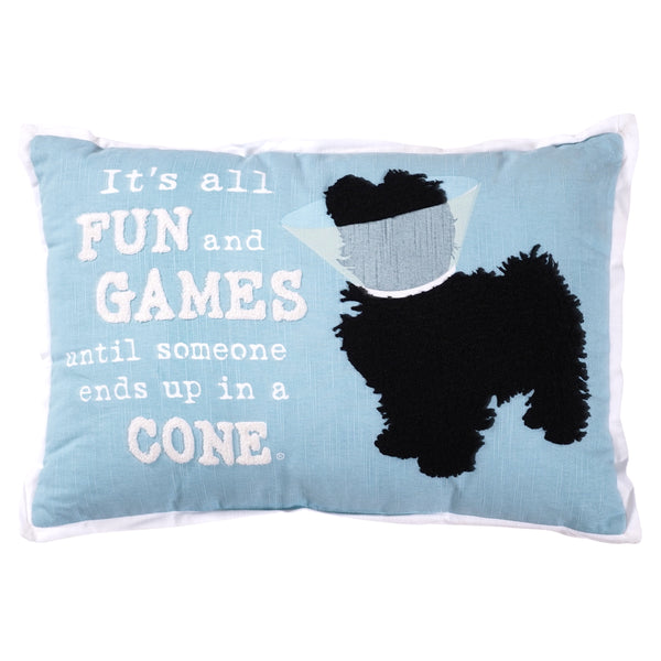 Fun and Games Lumbar Pillow