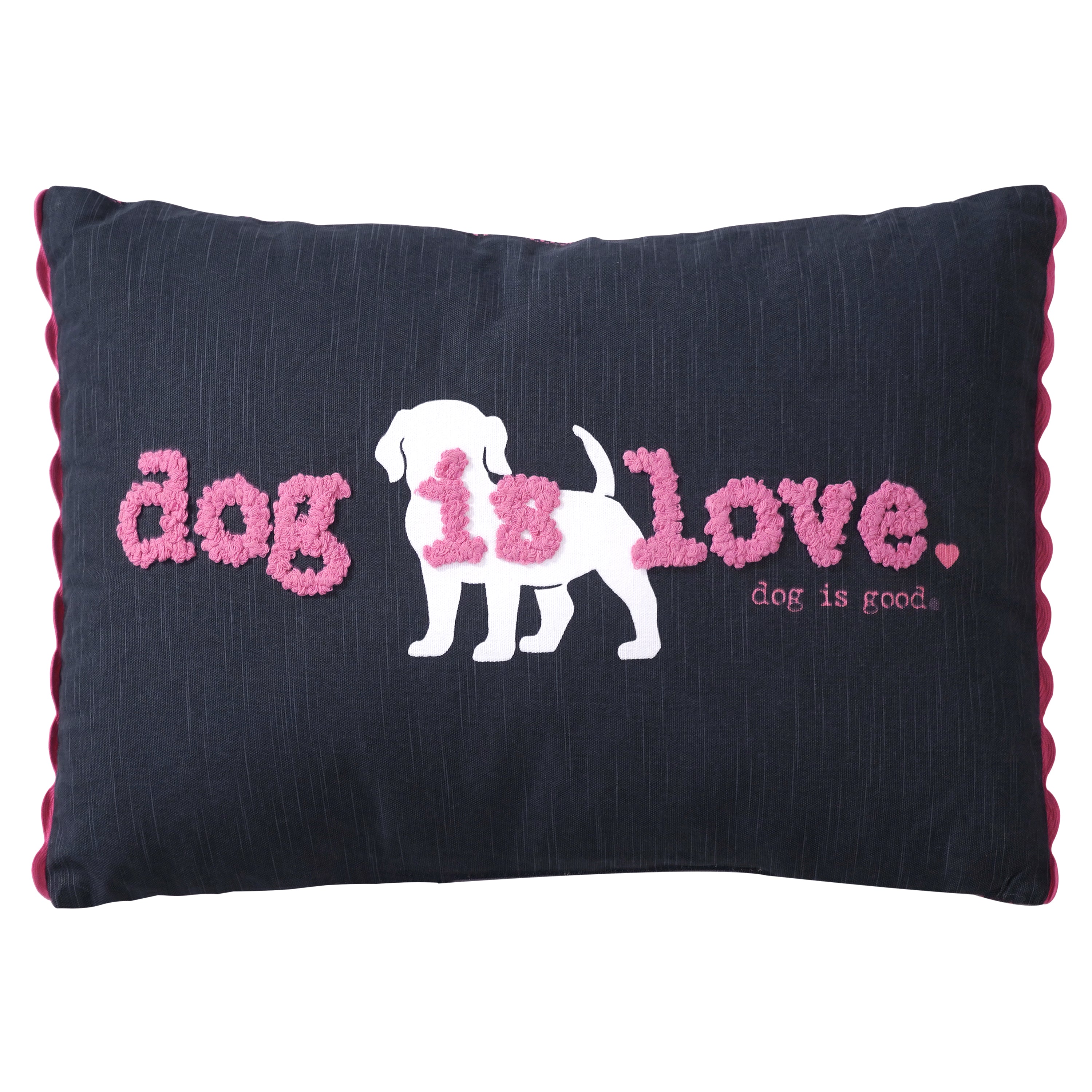 Dog is Love Lumbar Pillow