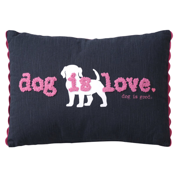 Dog is Love Lumbar Pillow