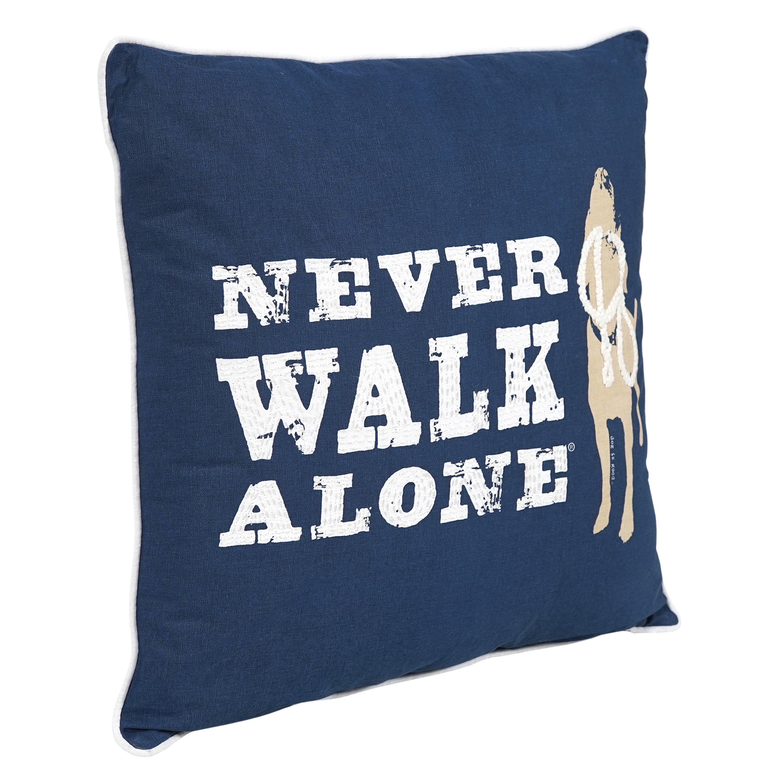 Never Walk Alone Pillow
