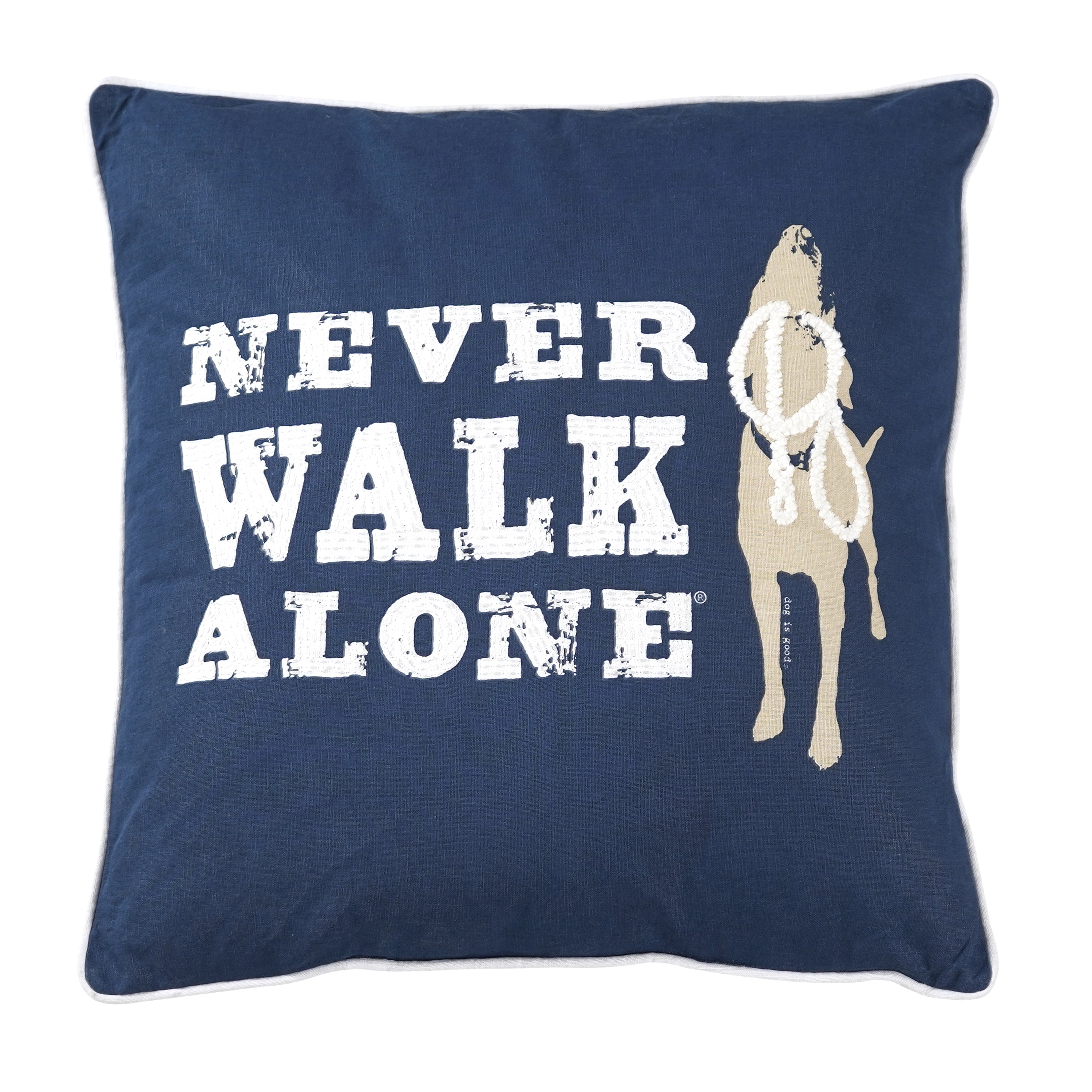 Never Walk Alone Pillow