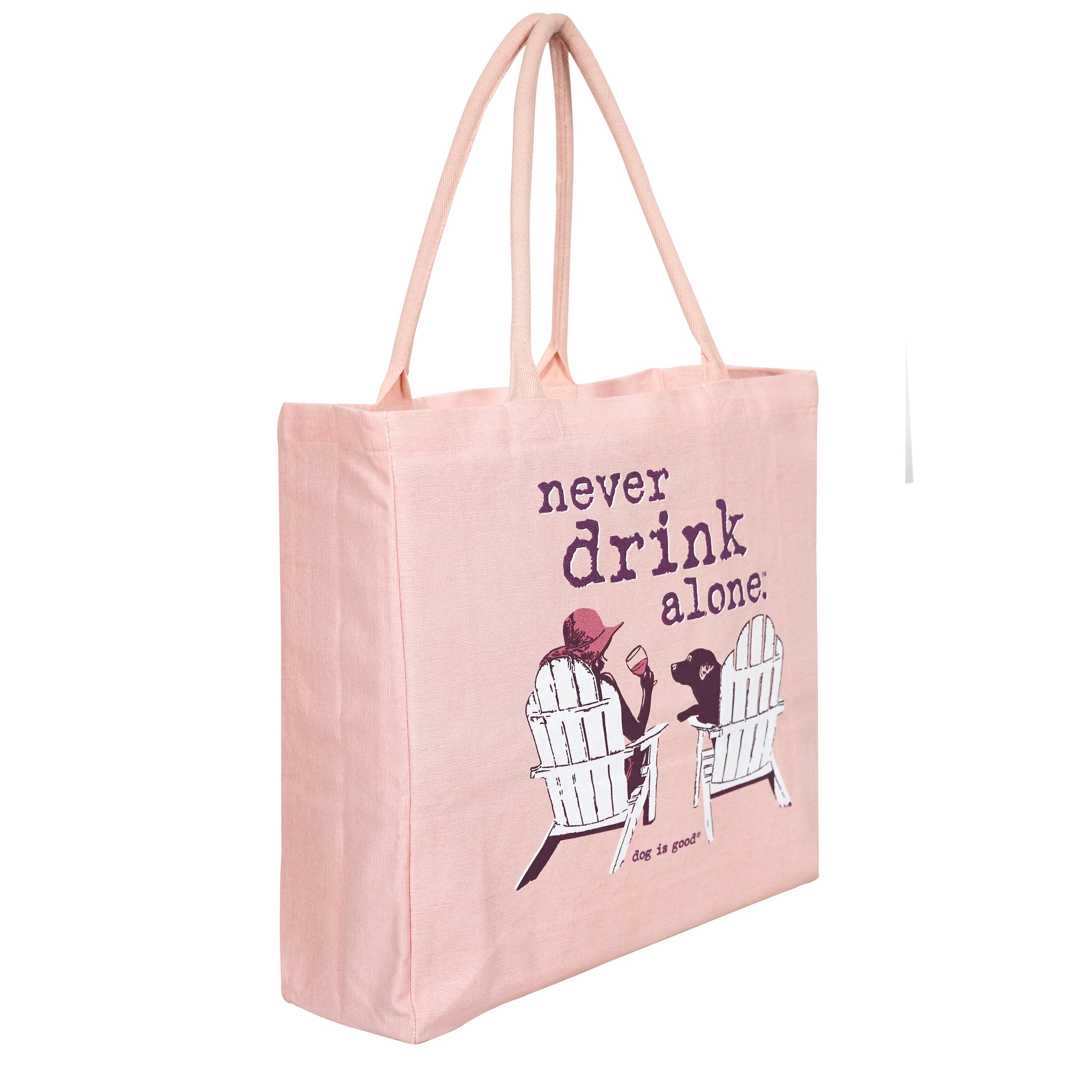 Never Drink Alone Tote