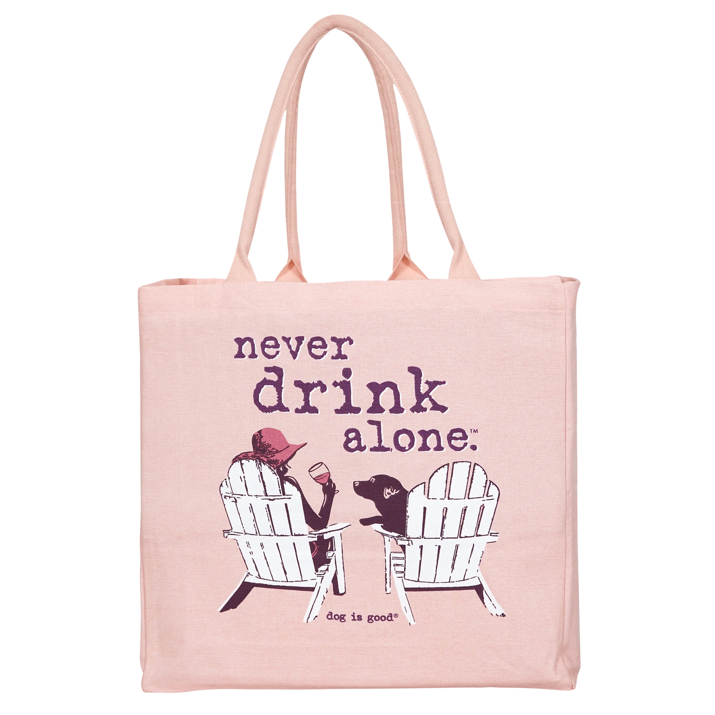 Never Drink Alone Tote