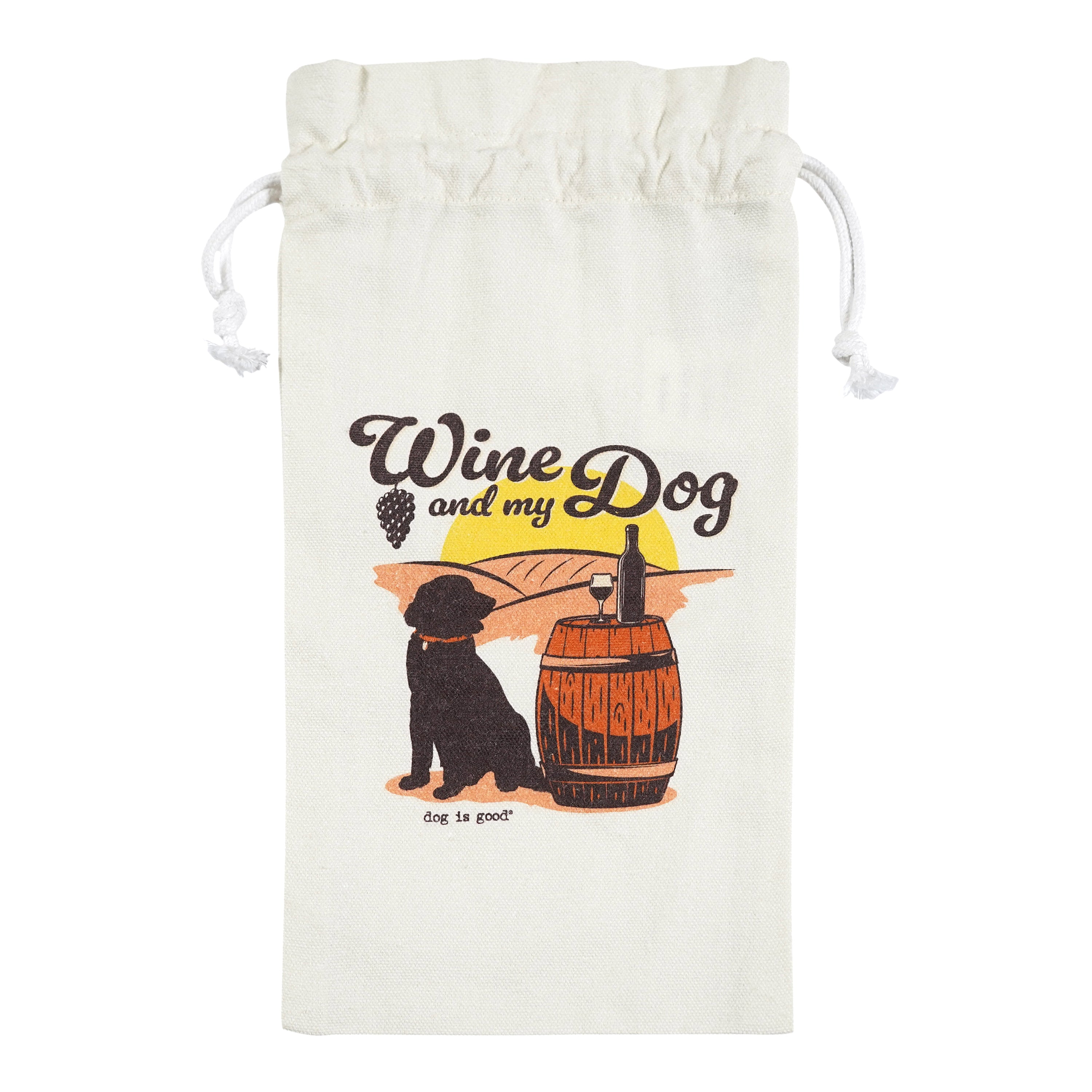 Wine and My Dog Wine Bag