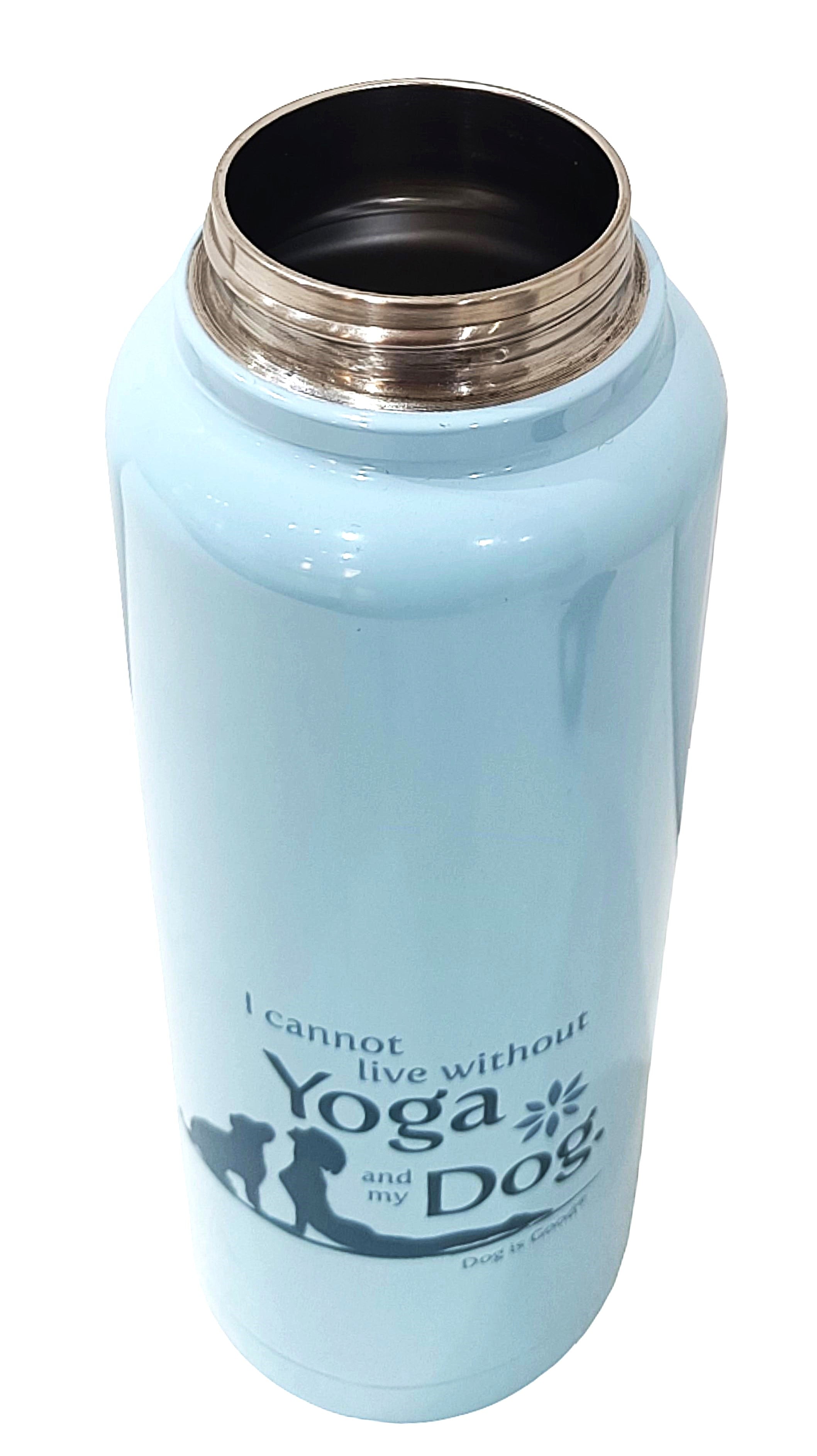 Yoga and My Dog 40oz Water Bottle