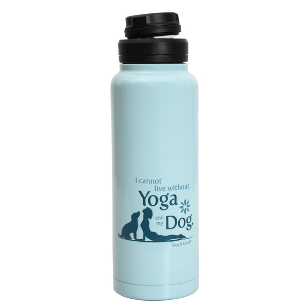Yoga and My Dog 40oz Water Bottle
