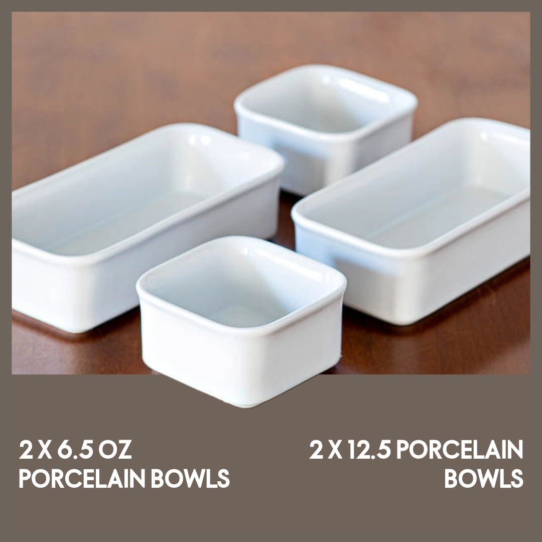 Elle Decor 4 Piece Charcuterie Bowls