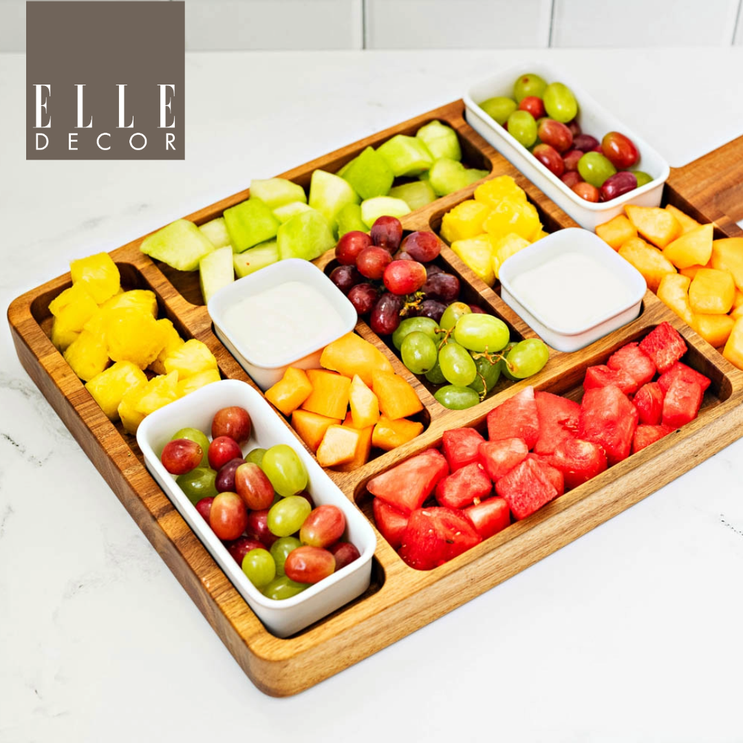 Elle Decor 5 Piece Charcuterie Board