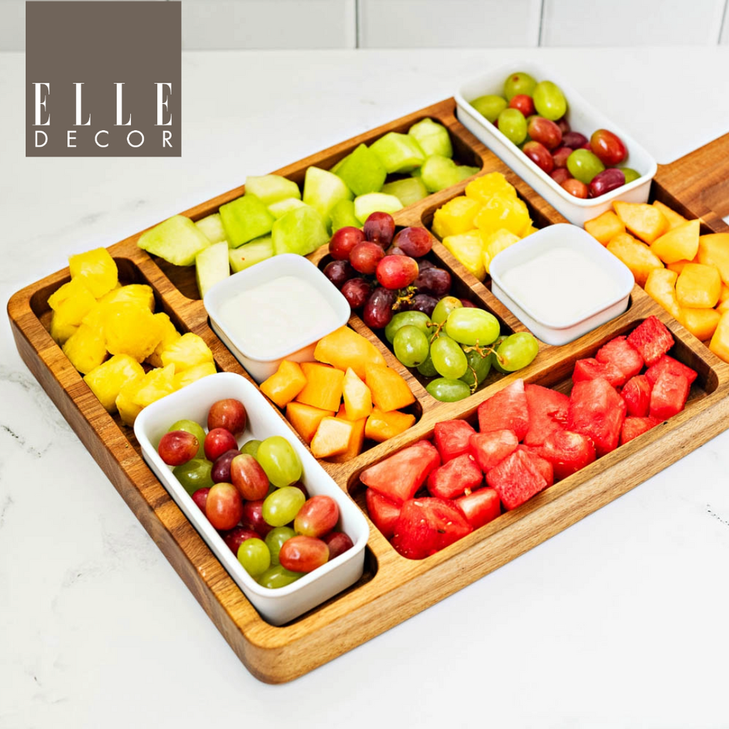 Elle Decor 5 Piece Charcuterie Board