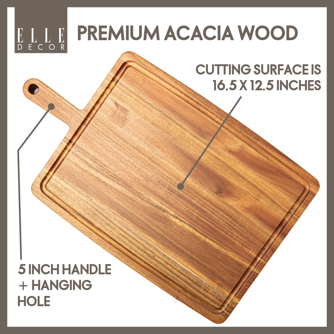 Elle Decor 5 Piece Charcuterie Board