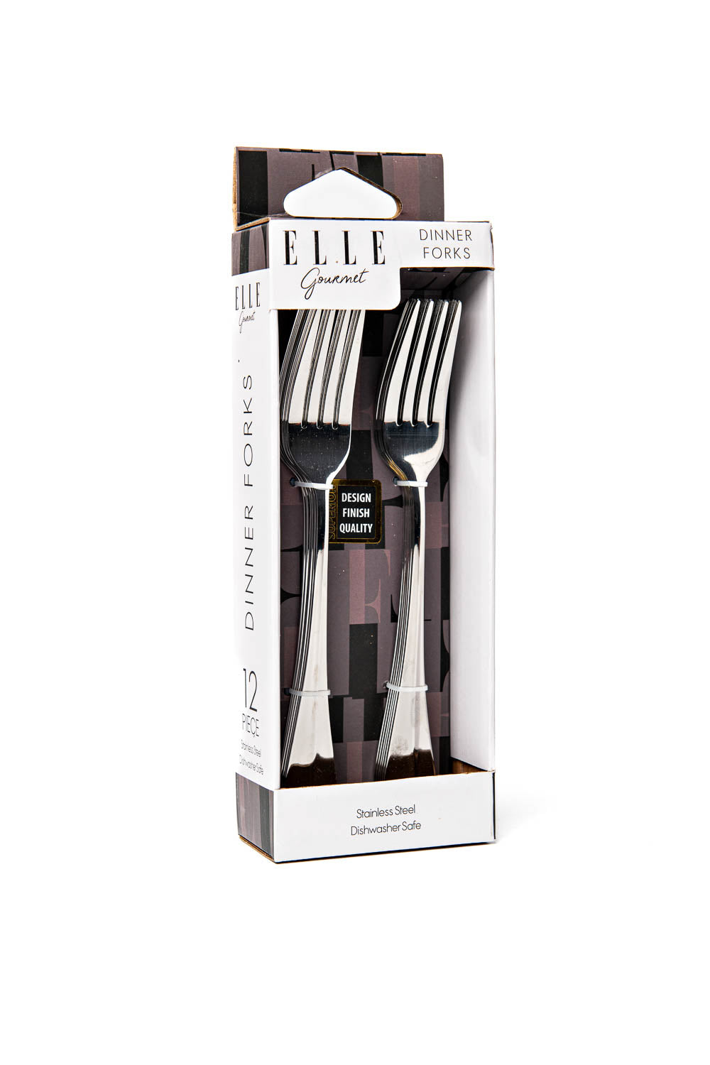 Elle Gourmet Katrina Dinner Fork 12 Piece