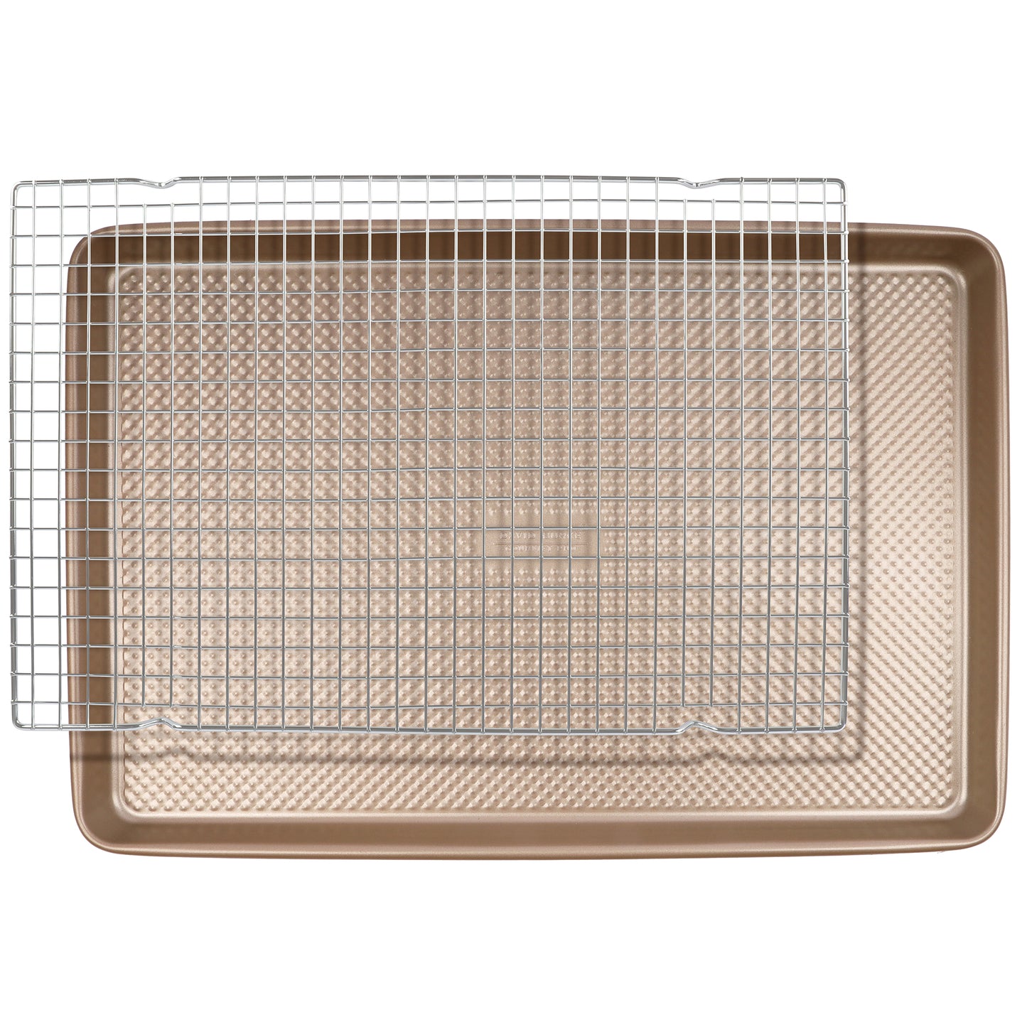 David Burke Large Cookie Sheet and Cooling Rack - Bronze