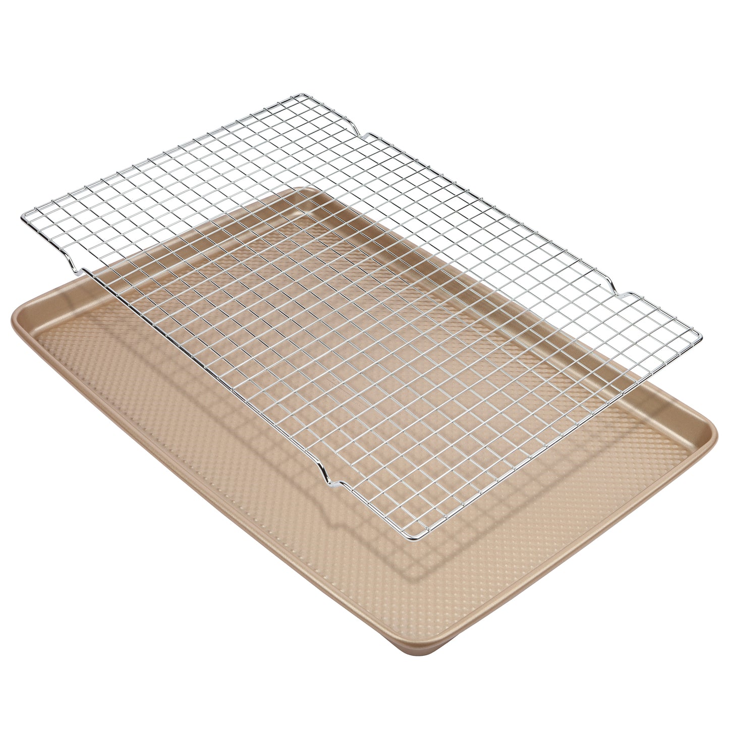 David Burke Large Cookie Sheet and Cooling Rack - Bronze
