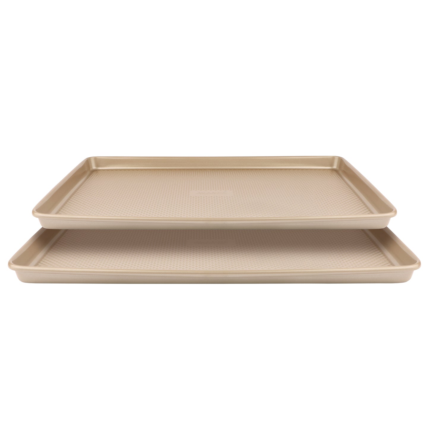 David Burke Set of 2 Cookie Sheets : 17in/15in Bronze