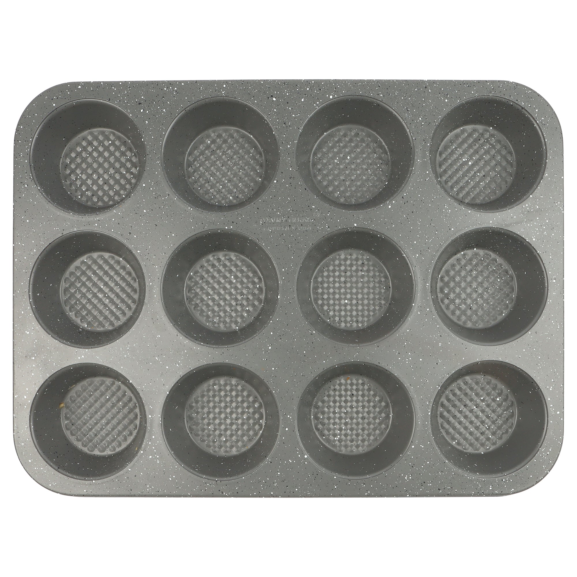 David Burke Muffin Tin - Speckled Gray