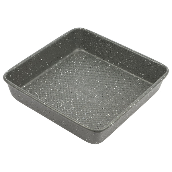 David Burke Square Cake Pan - Speckled Gray