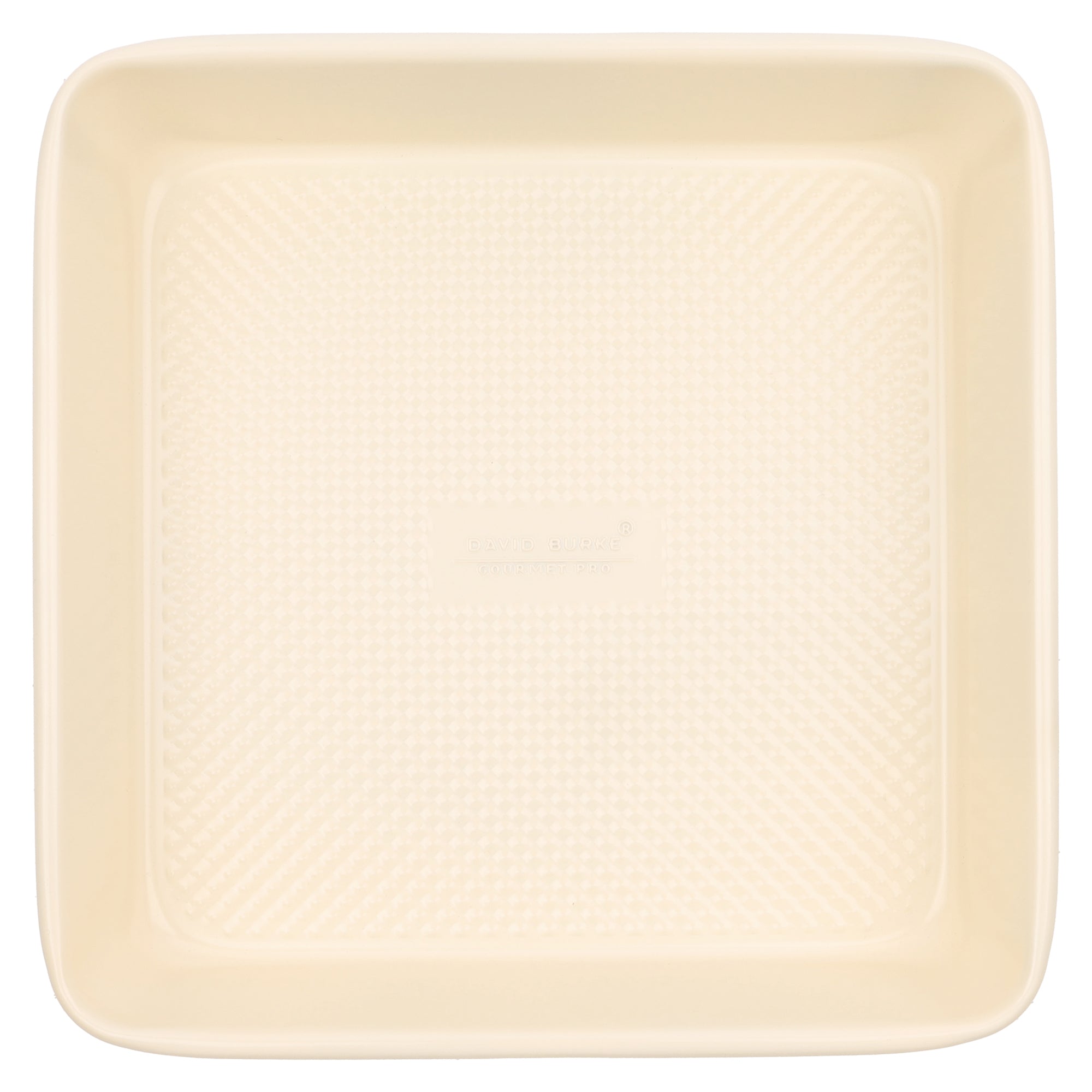 David Burke Square Cake Pan - Cream