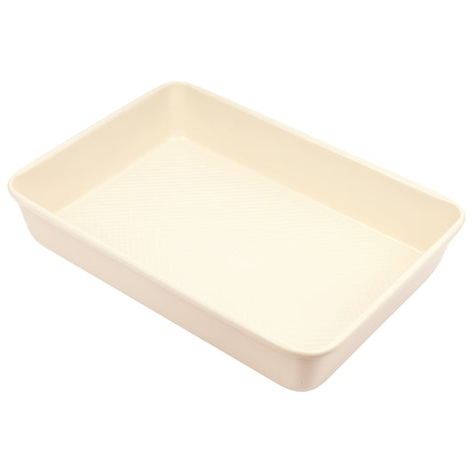 David Burke Oblong Bake Pan - Cream
