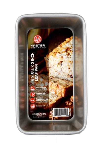 Master Cookware 9” X 5 ⅛” Loaf Pan
