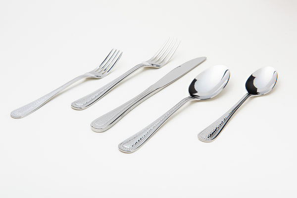 Elle Gourmet Marteau 20 Piece Flatware Set