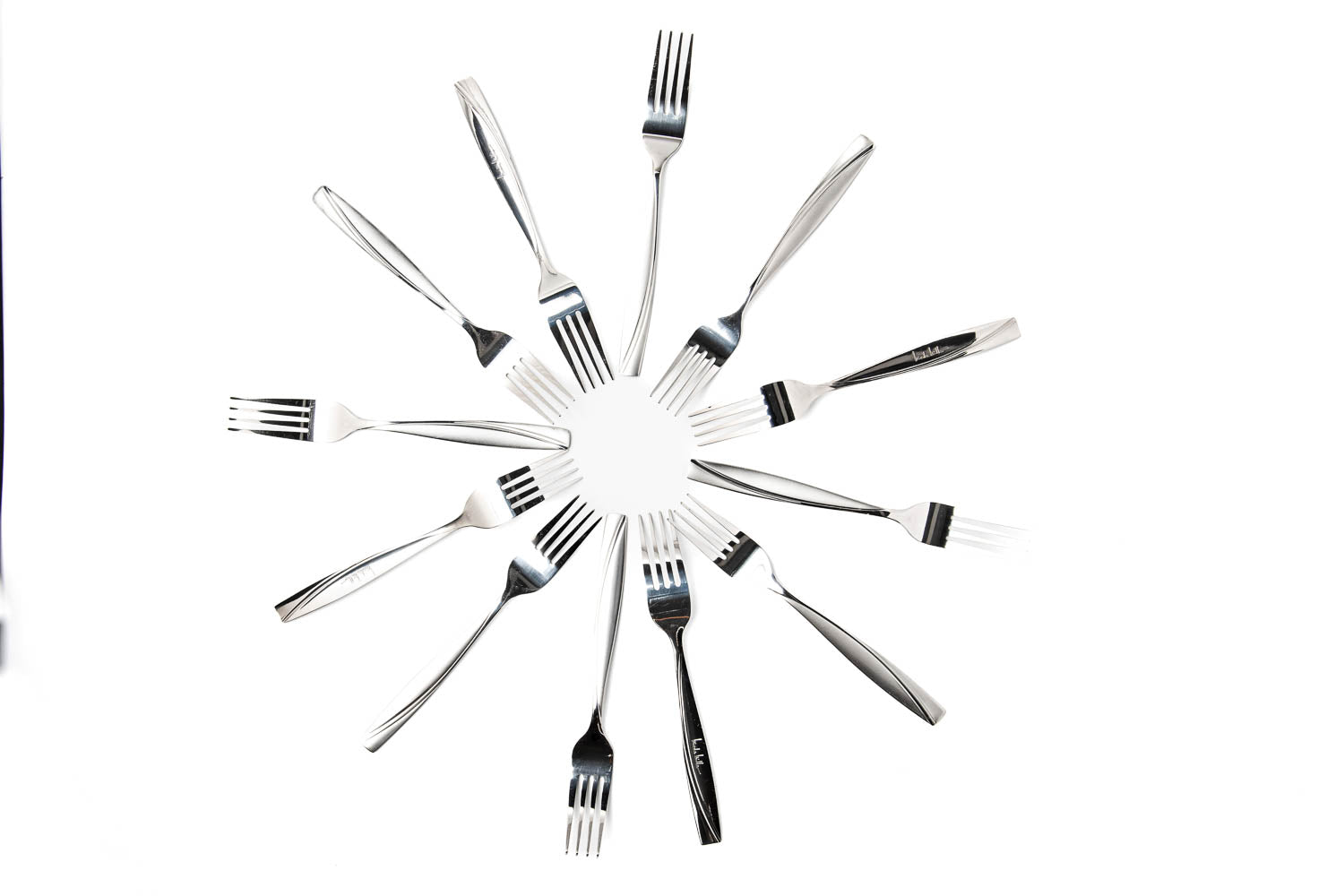 Nicole Miller Lindo Dinner Fork 12 Piece