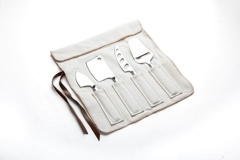 HOLIDAY GIFT BUNDLE! 43 Piece Flatware & 5 Piece Cheese Knife Set