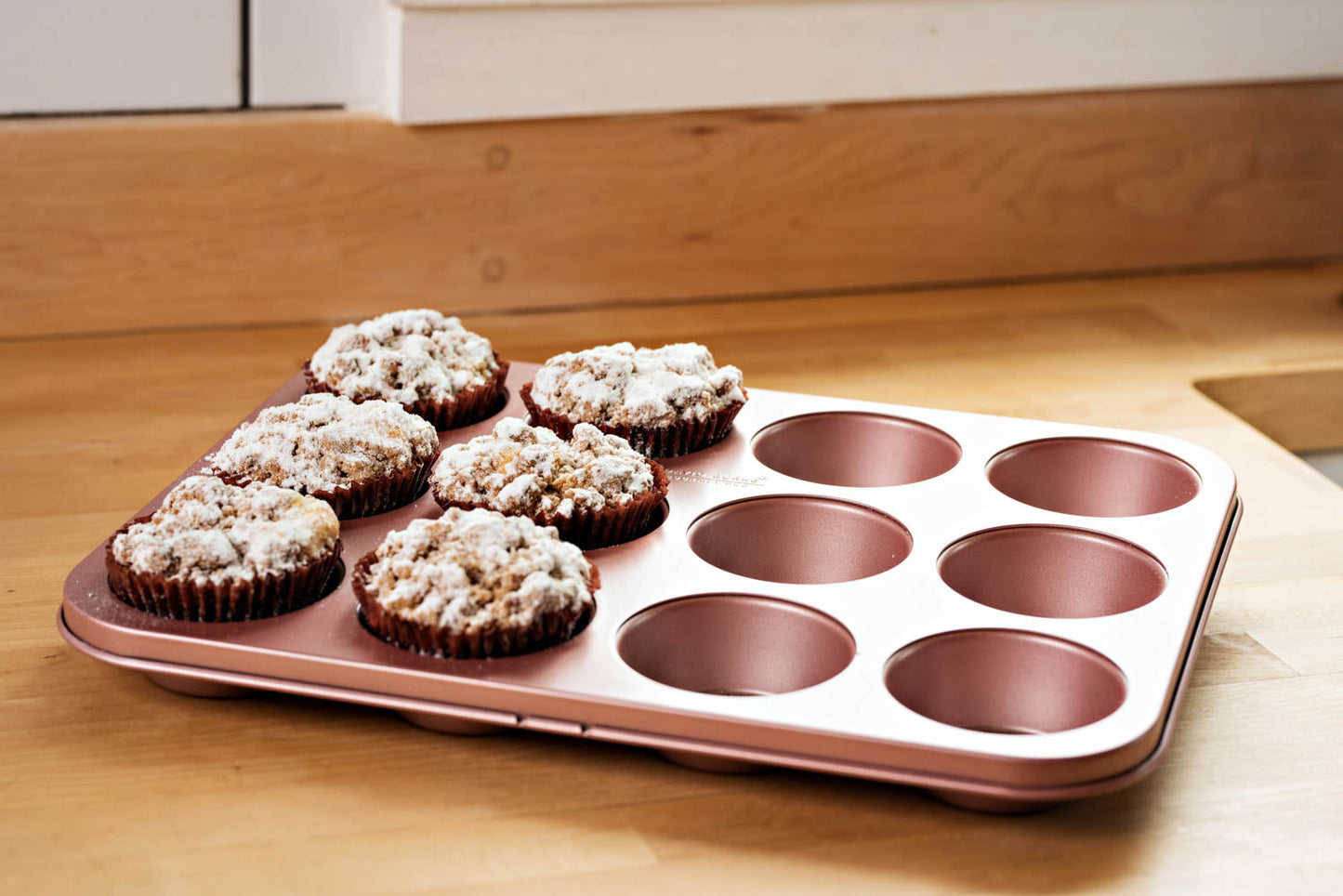 David Burke Muffin Tin - Rose Gold